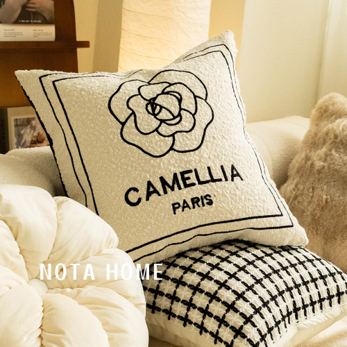 法式轻奢抱枕现代简约靠垫高级感