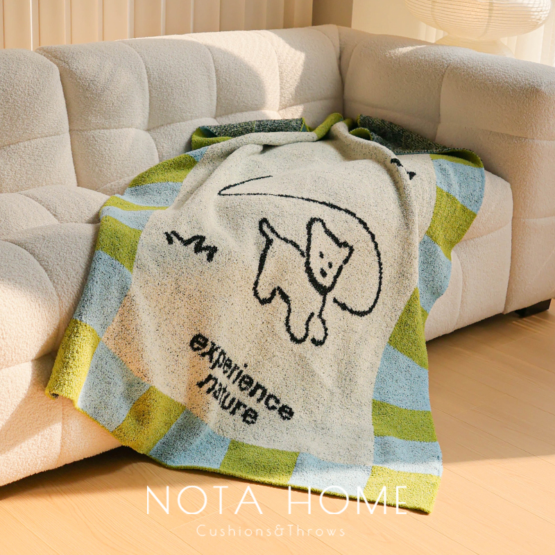 冬季加厚绒毯儿童房软装毛毯