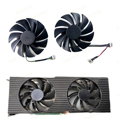 联想/戴尔DELL RTX 3060ti 3070 RTX3080 RTX3090 显卡散热风扇