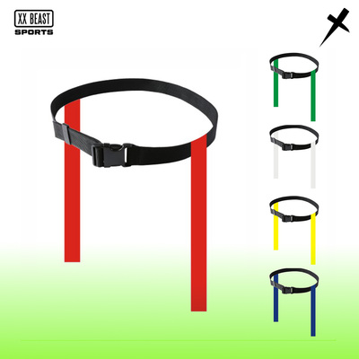 美式橄榄球腰旗Flag football腰旗橄榄球多色空气扣腰旗魔术腰旗