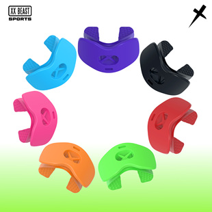 XXBEAST4.0腰旗橄榄球奶嘴牙套护齿成人青少年运动护唇牙套专用