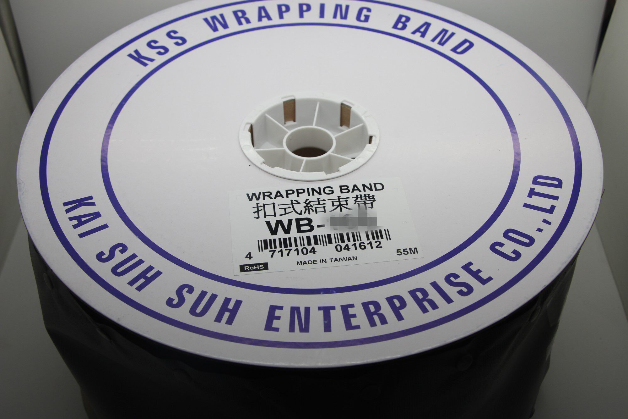 原装KSS 凯士士 扣式结束带 WB-100 WBS-100 束线径30 灰色