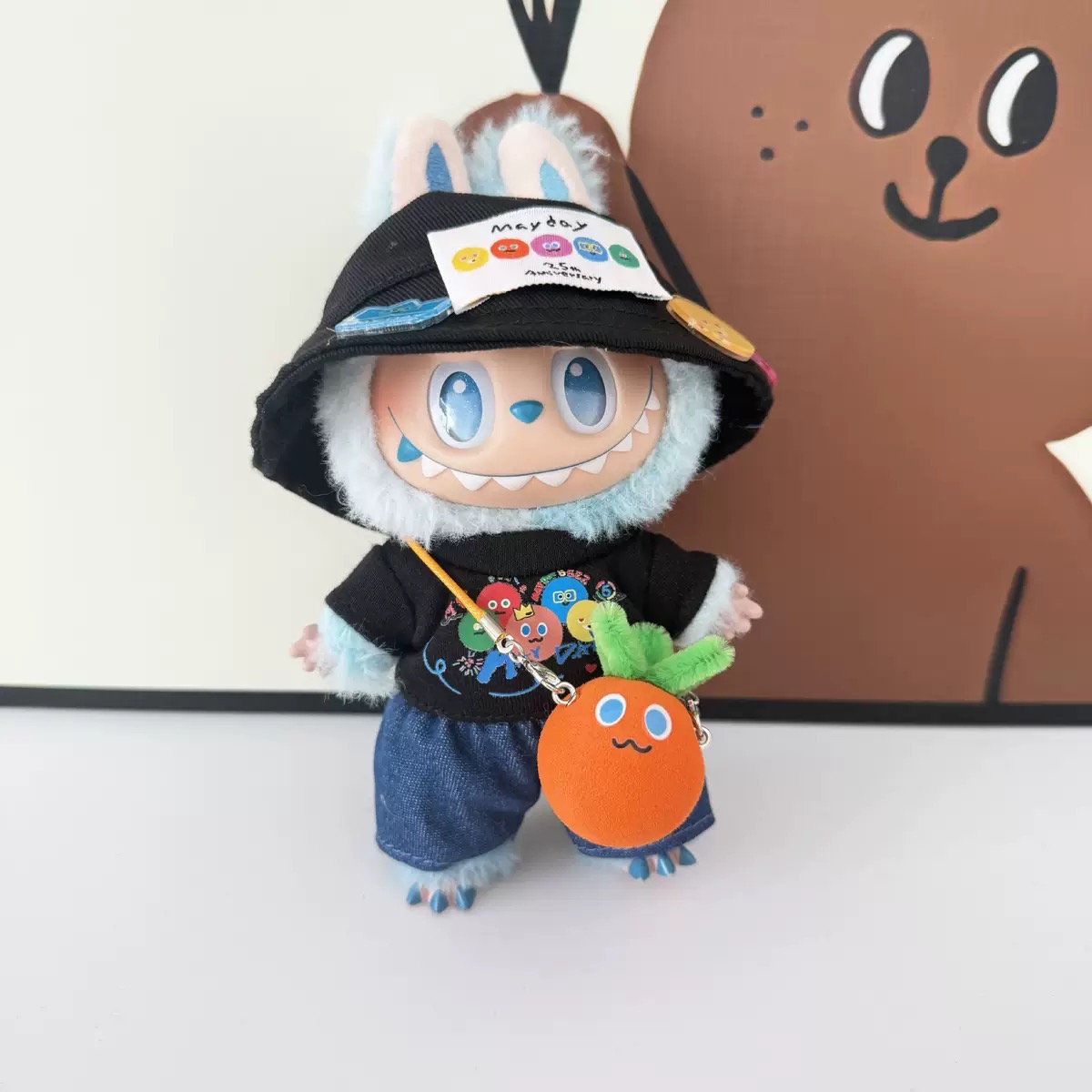 （不含娃）Labubu拉布布娃衣五月天演唱会同款套装