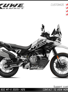 适用于CF MOTO 春风800 MTX贴画版画贴花贴纸贴膜定制车贴sticker