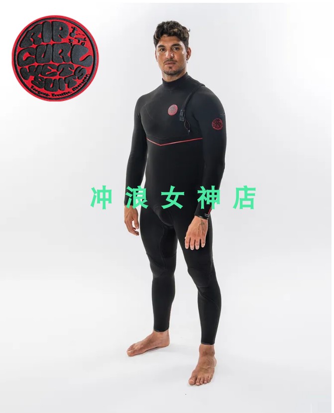 推荐E7Rip Curl3mm4mm全身冲浪防寒服潜水服湿衣Flashbomb Fusion