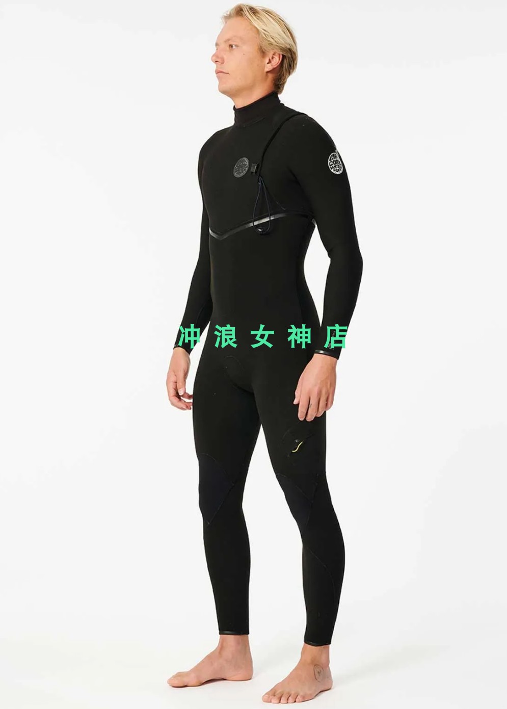 Rip Curl2mm3mm4mm全身尾波冲浪防寒服潜水衣湿衣男 surf wetsuit