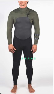 现货Hurley3/2mm冲浪防寒服湿衣潜水服全身冬男 SURF WETSUIT MEN