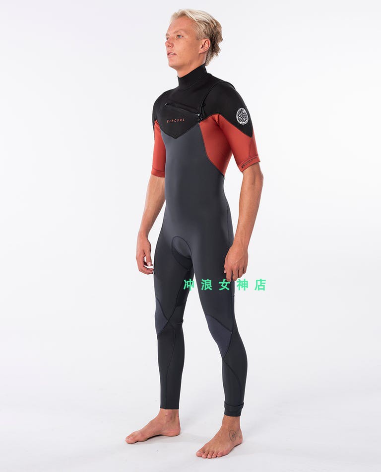 ripcurl短袖冲浪防寒服湿衣