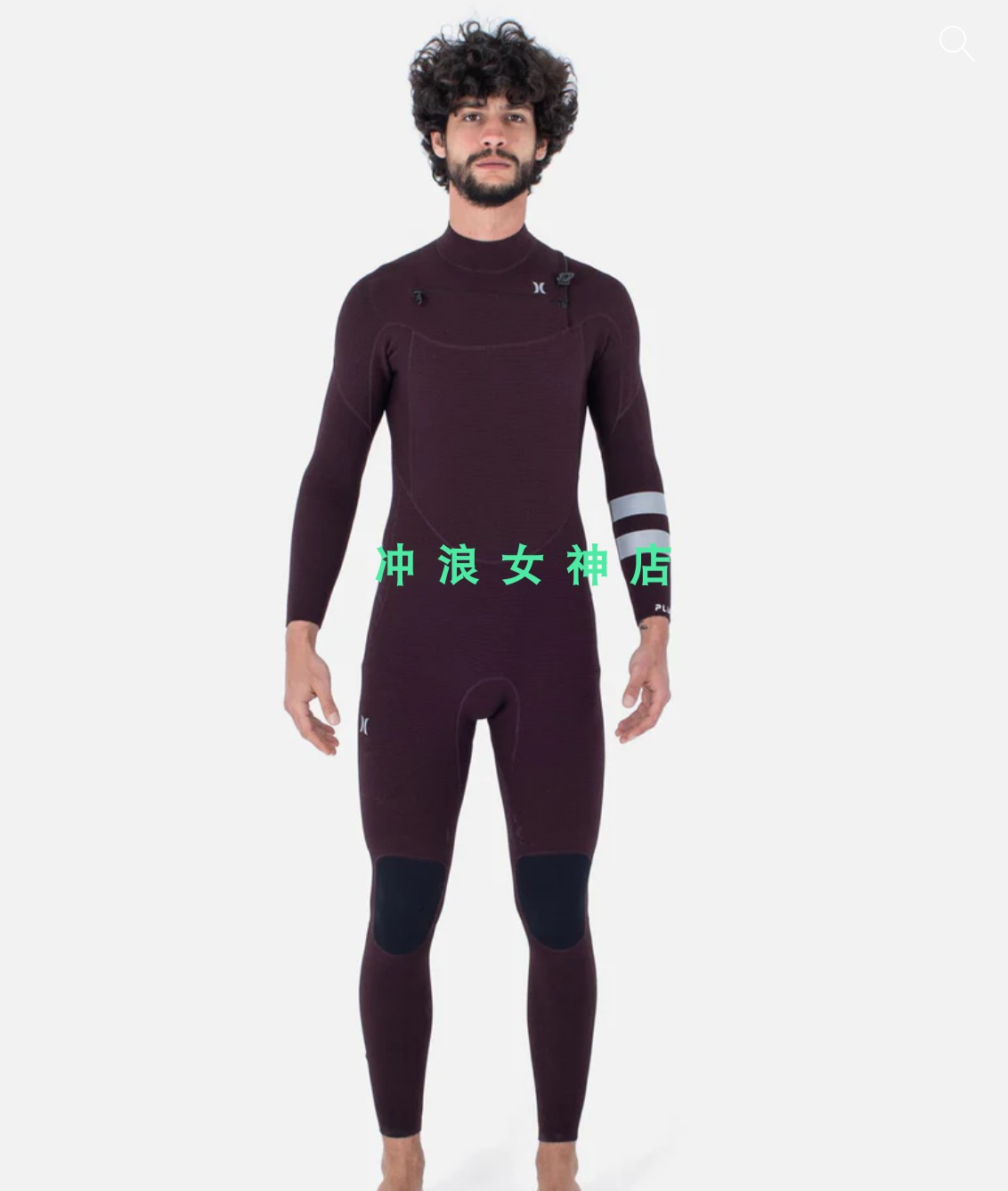 24款Hurley3mm4mm冲浪全身防寒服湿衣潜水服浮潜男 surf wetsuit