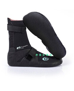 Rip curl女款3mm冲浪潜水靴防寒靴保暖防水防礁石冬季高邦浮潜鞋