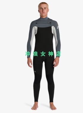 Quiksilver4mm全身冲浪防寒服潜水服湿衣男Everyday Sessions系列