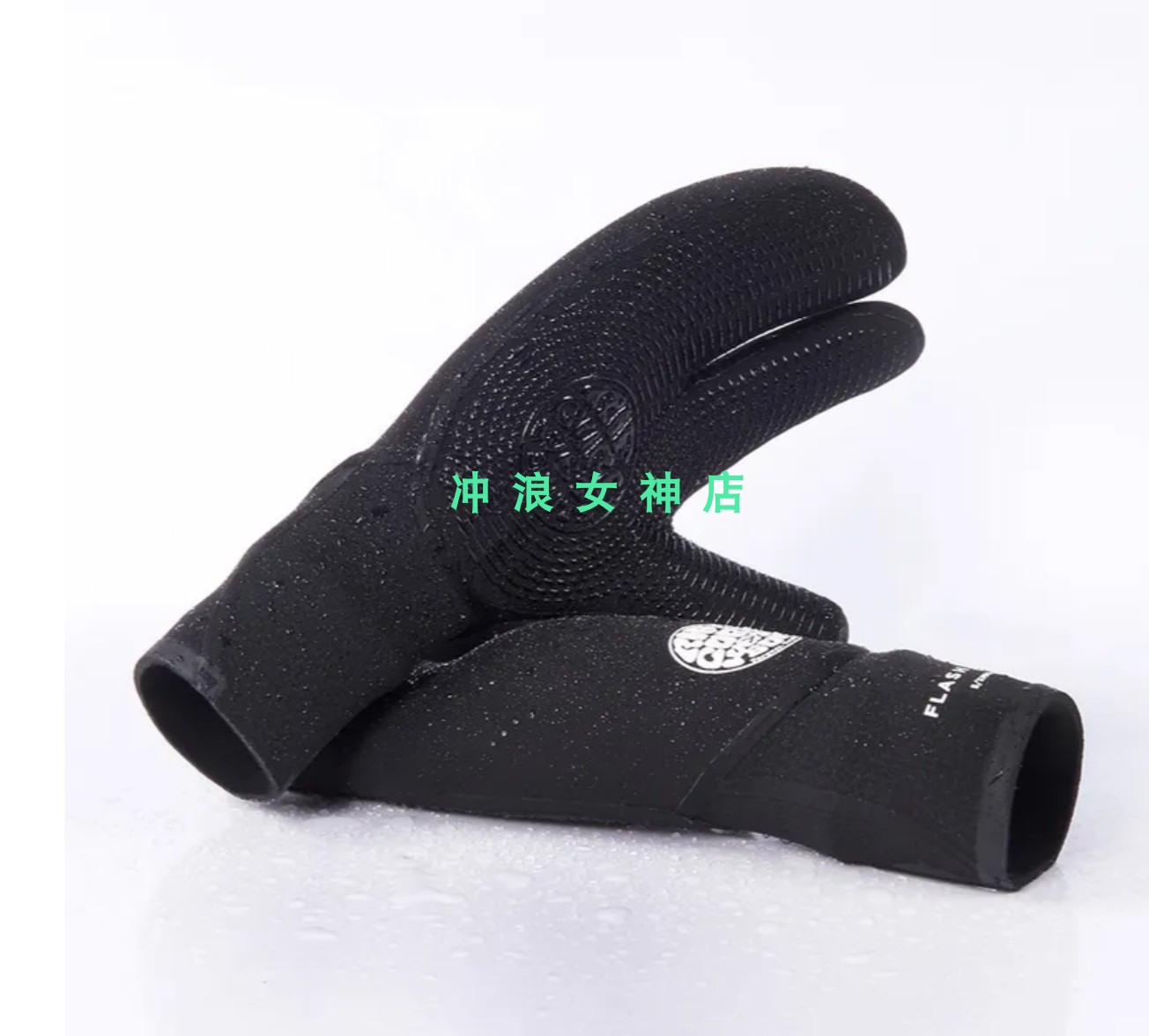 Rip curl5/3mm冲浪潜水防寒手套浮潜防水防风保暖男冬分指 Gloves
