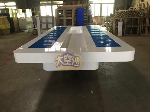 房地产 大积木桌 游戏桌 带积木板  3.6*1.8米 欢乐客 密度板烤漆