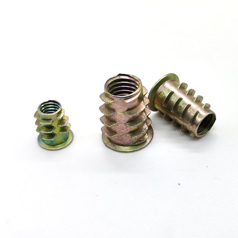 家具内嵌式螺母 家具螺母 内外丝螺母 带介母 木板镶嵌螺母