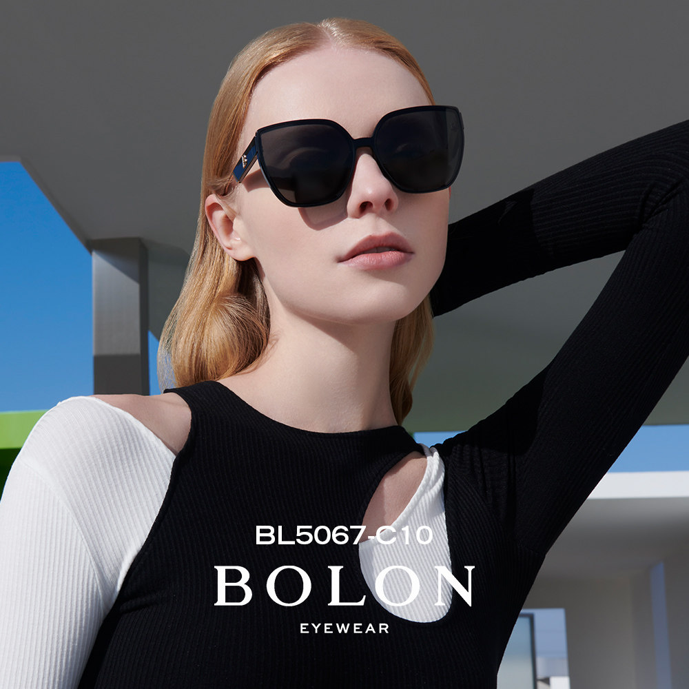 BOLON暴龙太阳镜女眼镜新品潮TR大框防紫外线墨镜官方正品BL5067