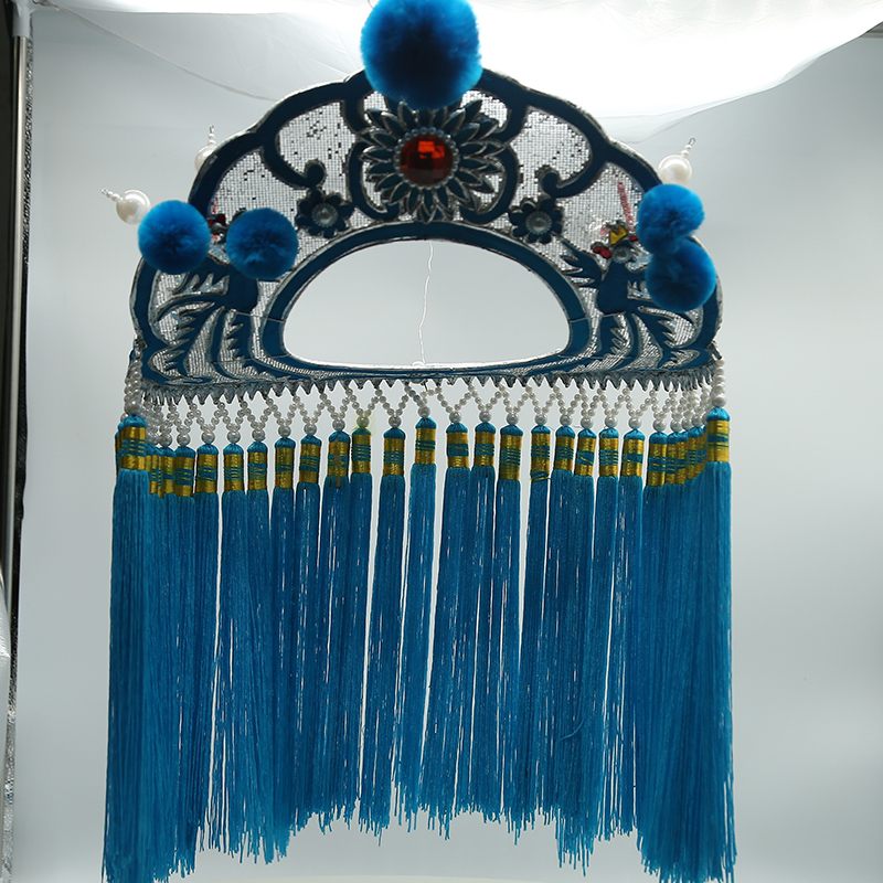 戏曲京剧武旦帽盔打渔杀家头饰