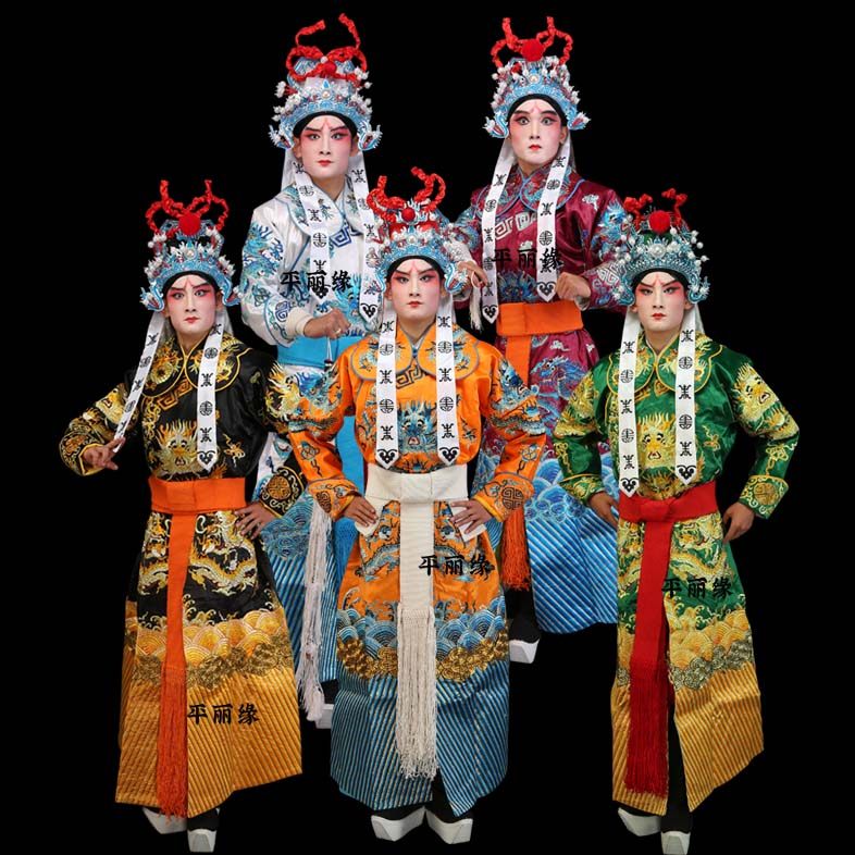 龙箭衣武生剑袖服装戏曲