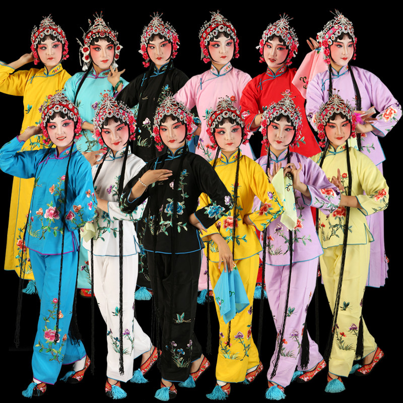 平丽缘戏曲小花旦京剧戏服小旦衣