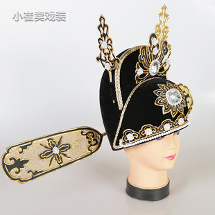 黄梅戏越剧状元帽女驸马头饰古装戏剧戏曲改良状元沙戏帽官帽纱帽