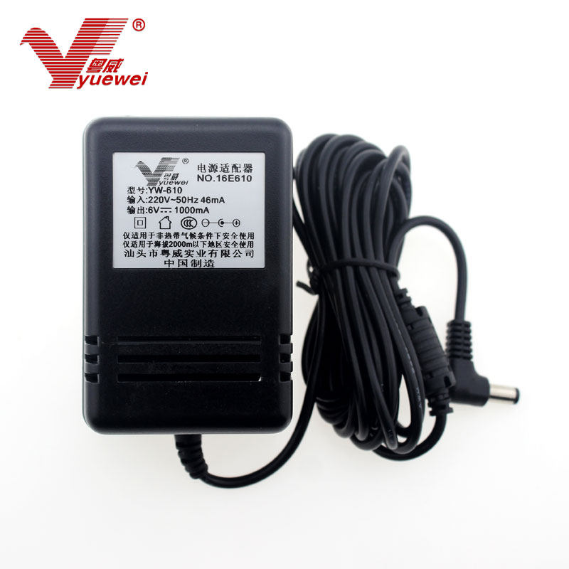 粤威6V线性变压器通用HEAD海德6000E椭圆机YJZ-0601000划船机电源