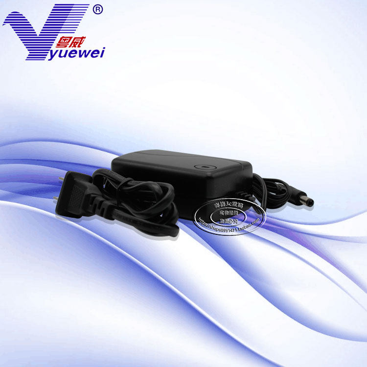 粤威9V通用监控DC9V1.5A电源转换器双线稳压电子变压器代指示灯