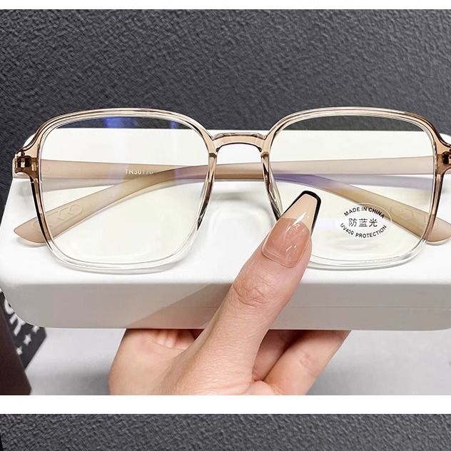 看守所专用网上可以配度数散光近视男女监狱全塑料树脂镜片防蓝光