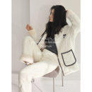 保暖家居服可外穿棉袄套装 夹棉睡衣女冬季 beiyan_软心泡芙 hello