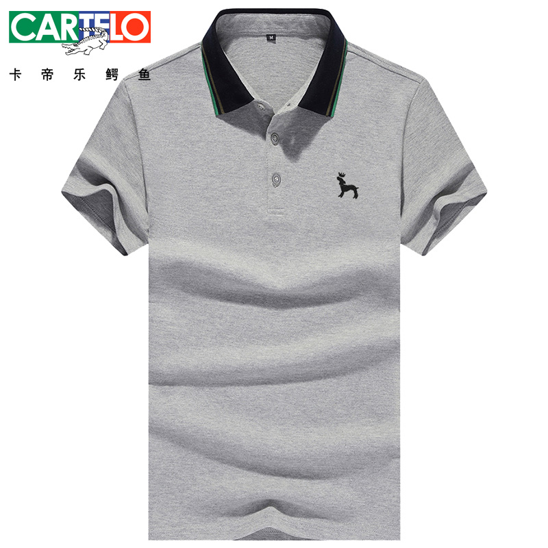 CARTELO/¿¨µÛÀÖöùÓã2018Ïļ¾Ð¿î¶ÌÐäÐÞÉípoloÉÀÄÐÐÝÏзÁìtÐô