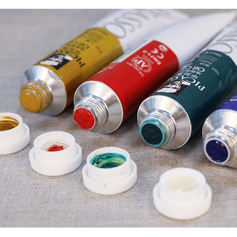 凤凰画材毕加索油画颜料单支50/170ml专业油性颜料18色24色油画框