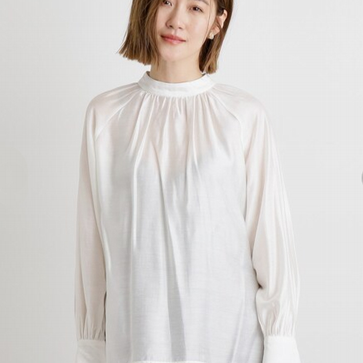 春夏季女装纯色套头衬衫上衣
