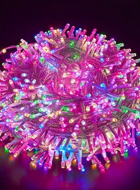 led闪灯串灯氛围灯满天星户外防水灯缠树灯天幕亮化工程室内