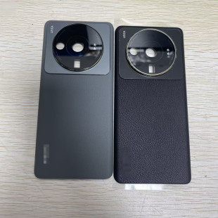 适用于小米12sultra至尊版后盖原装素皮 mi 12s ultra至尊版后壳