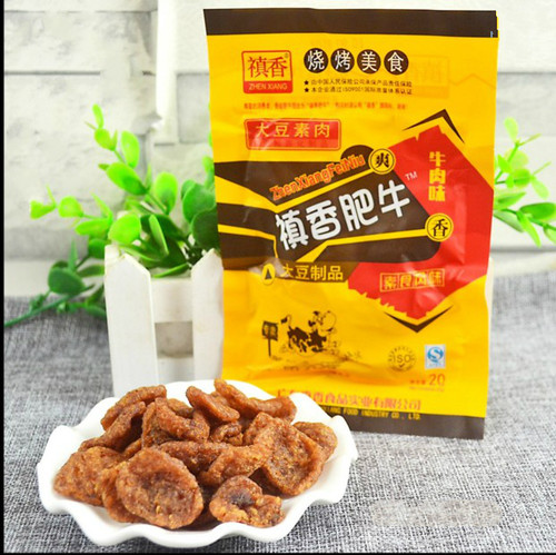 80后怀旧经典食品禛香烧烤美食香菇肥牛牛肉味20g学校门口的感觉 - 封面