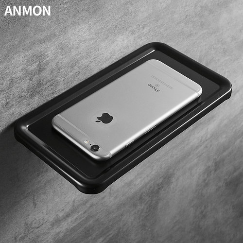 卫生间手机架厕所墙上托盘置物架