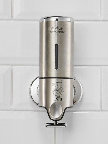 皂液器不锈钢皂液盒洗手液按压瓶