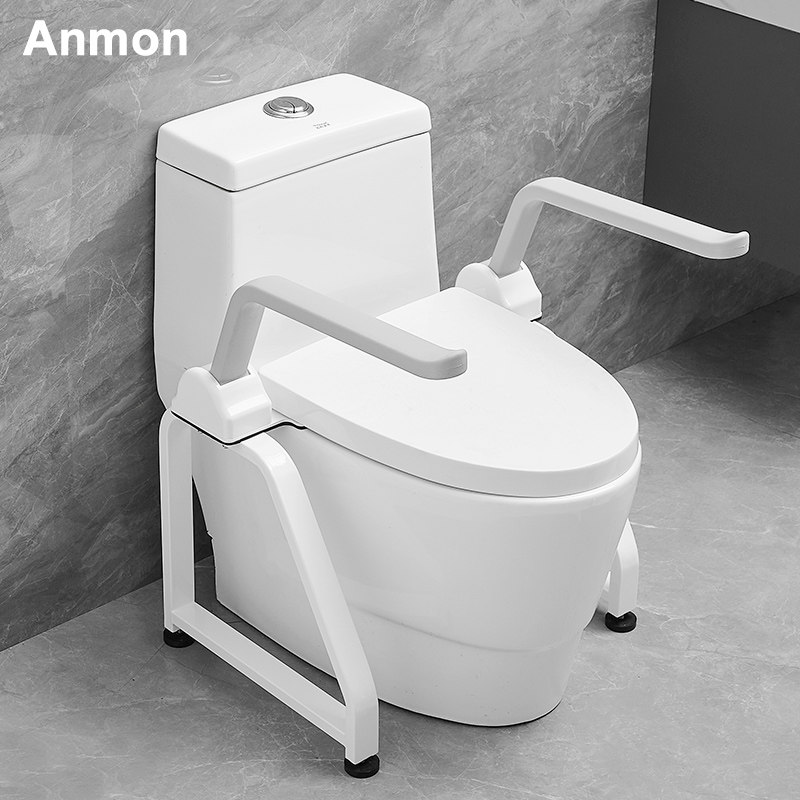 免打孔马桶防滑扶手架子老人卫生间安全扶手起身辅助器厕所坐便器