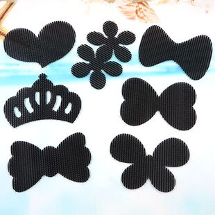 发帖刘海贴韩国大号蝴蝶结成人儿童黑色魔法万能造型贴碎发贴发饰