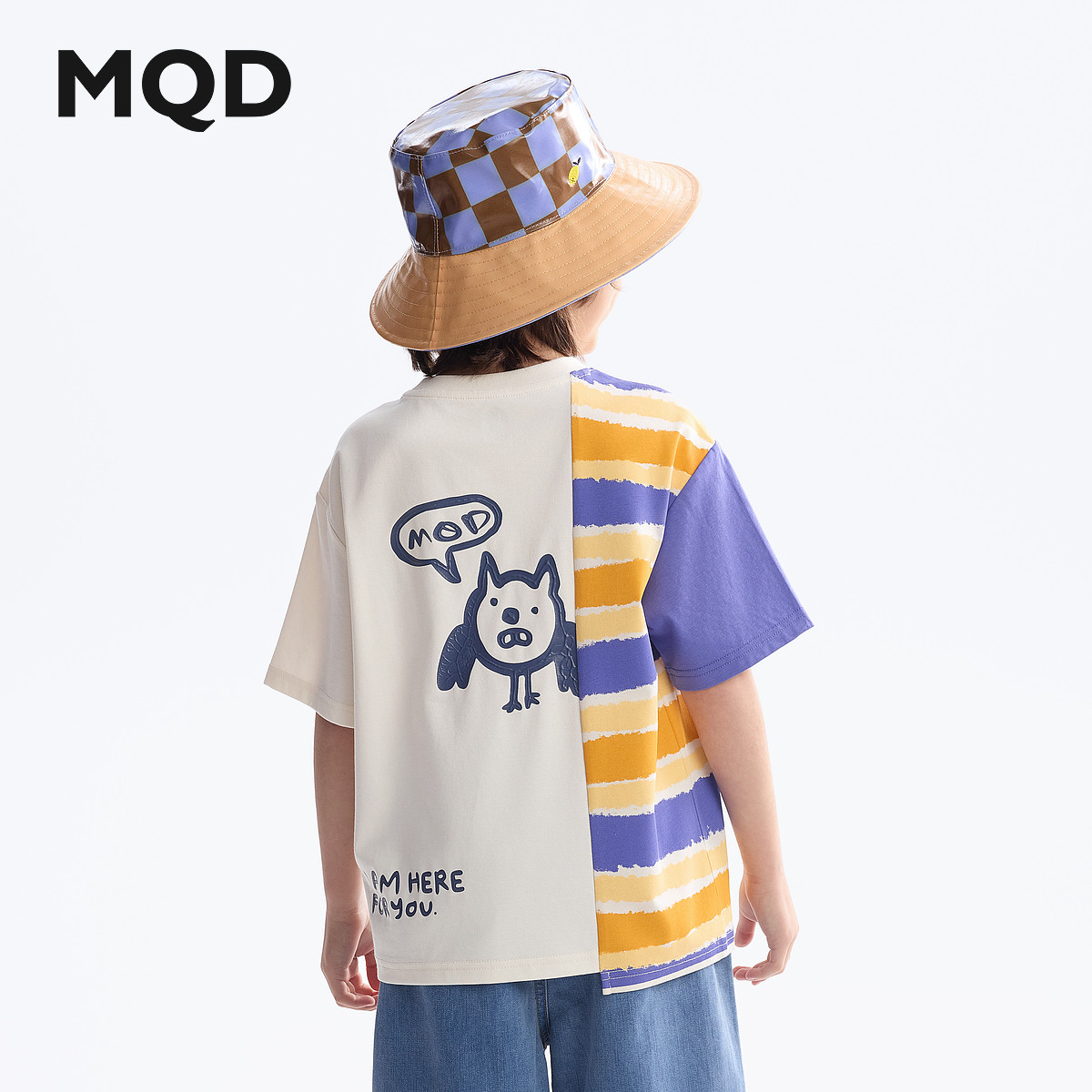 MQD马骑顿男童夏季短袖速干T恤图片