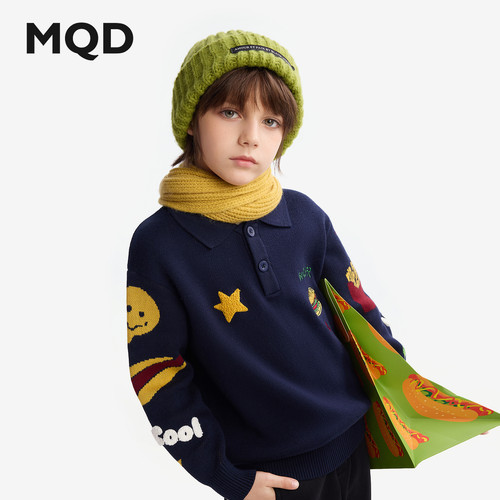 MQD马骑顿男童冬季毛衣