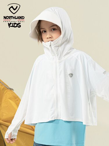 NORTHLAND儿童防晒服夏季新品冰丝凉感防紫外线薄款透气外套