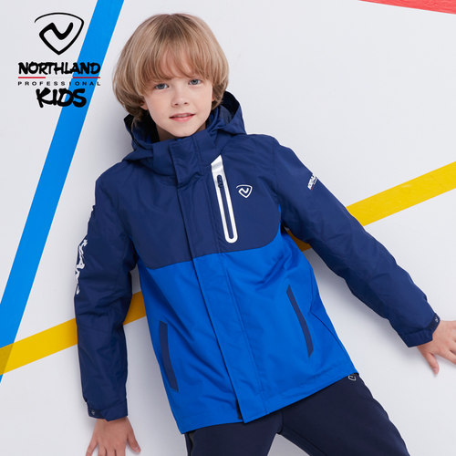 诺诗兰男童经典热销款冲锋衣