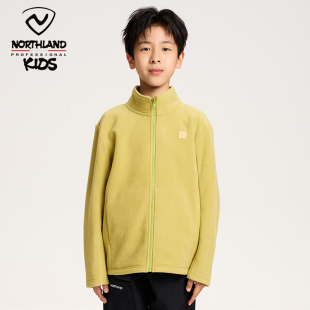 [商场同款]NORTHLAND抓绒卫衣2025秋冬开衫男女童摇粒绒通配内胆