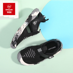 NORTHLAND男童凉鞋夏季软底防滑包头沙滩鞋软底