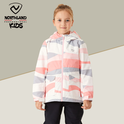 诺诗兰女童冲锋衣羽绒三合一夹克