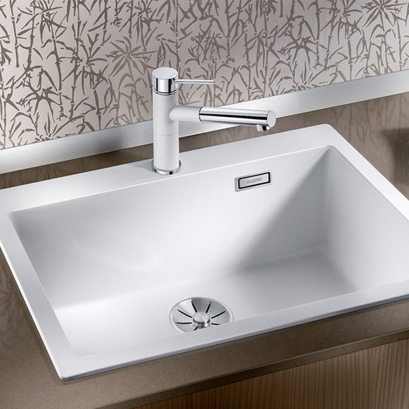 德国进口铂浪高blanco石英石花岗岩水槽naya Xl9洗菜盆单槽