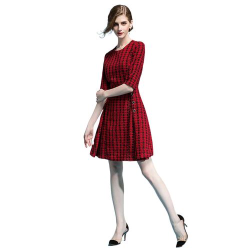 dress奈昕不打烊修身风连衣裙