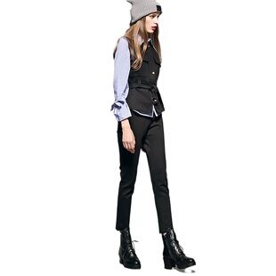 百搭打底长裤 奈昕个性 潮森女3件套条纹上衣 124402 套 化私人订制