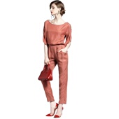 奈昕个性 suit上衣 小香风五分袖 风名媛 时尚 化私人定制 长裤 21446