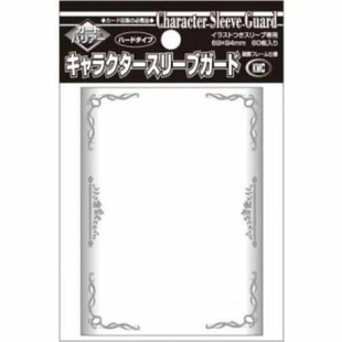 【标准尺寸】kmc 银色 大花边 外卡套 ws opcg ptcg gcg ua dtcg