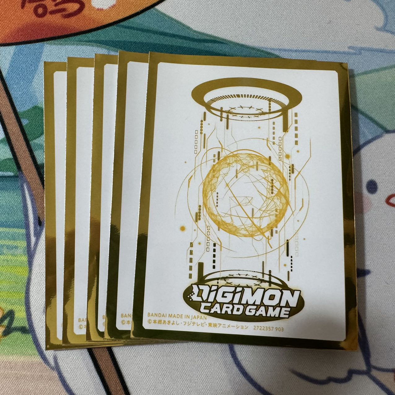 DTCG数码宝贝金白银黑数码蛋卡套